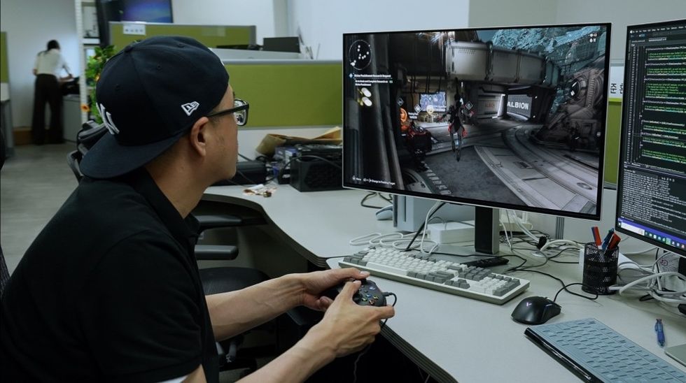 Samsung TVs and Displays Odyssey OLED G8 The First Descendant Developers Interview main7