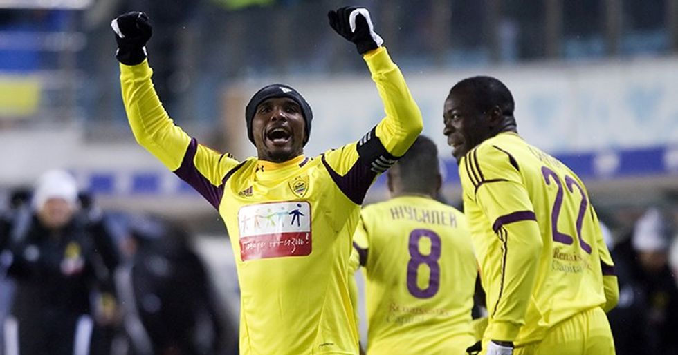 Samuel Etoo Anzhi Makhachkala