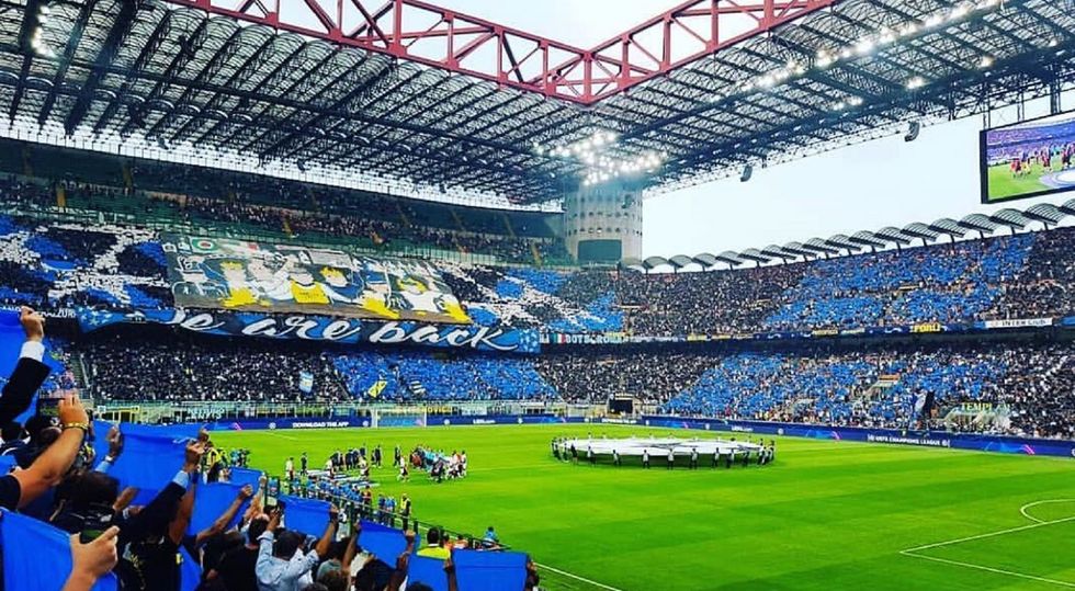 san siro meazza tifosi inter curva