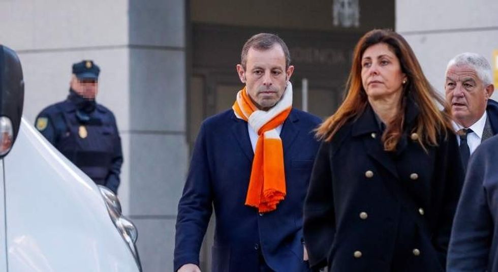 sandro rosell entrada juzgados efe