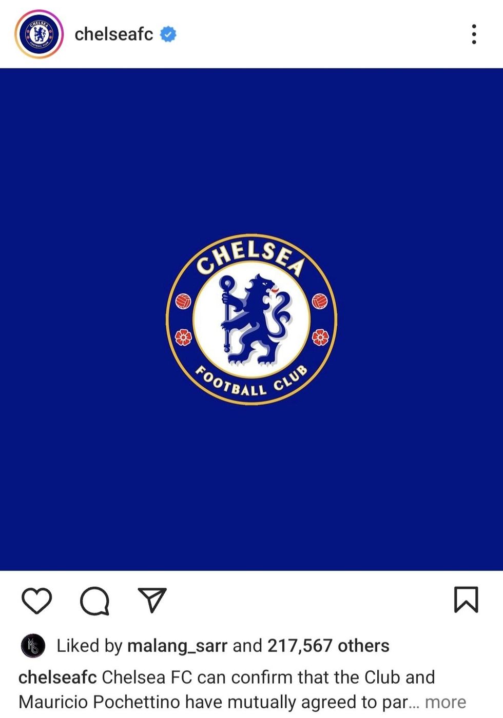 Sarr ishte dëbuar nga dhoma e zhveshjes së ekipit të parë nga Poch dhe nuk luajti një herë nën drejtimin e tij