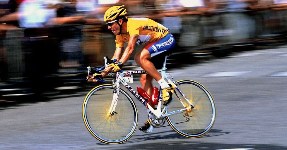 Scandal in world cycling Lance Armstrong was accused of using