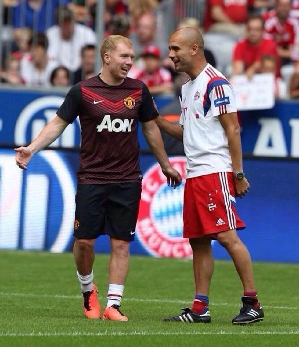 scholes guardiola