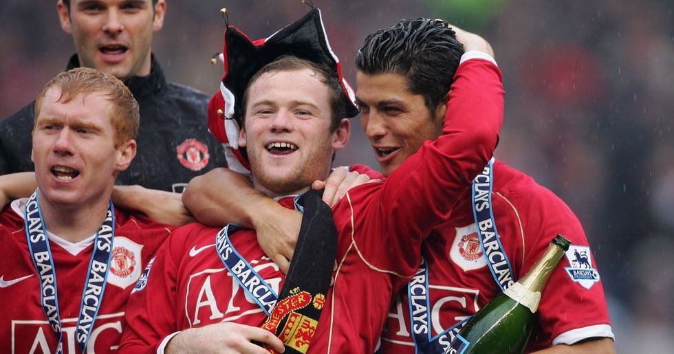 scholes rooney ronaldo
