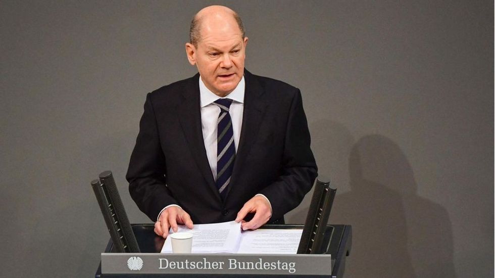 scholz regierungserklaerung