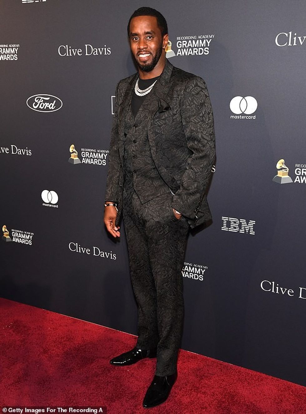 Sean 'Diddy' Combs, 54 vjeç, dyshohet se kërcënoi ish-kryeredaktorin e revistës Vibe, Danyel Smith, për shkak të një debati mbi numrin e dyfishtë të botimit dhjetor/janar 1997; parë në vitin 2020 në Beverly Hills