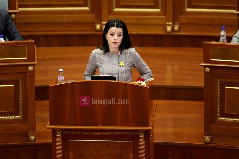 Seanca e kuvendit me rastin e dites se gruas Vasfije Krasniqi Goodman foto Ridvan Slivova 35