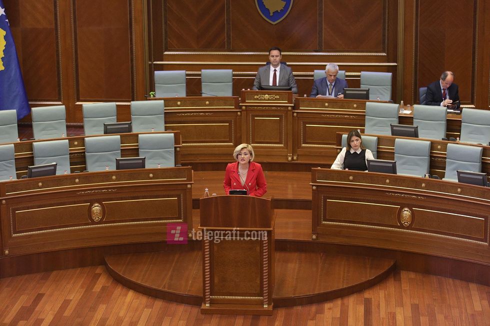 Seanca e Kuvendit Mimoza Kusari Lila foto Ridvan Slivova 65