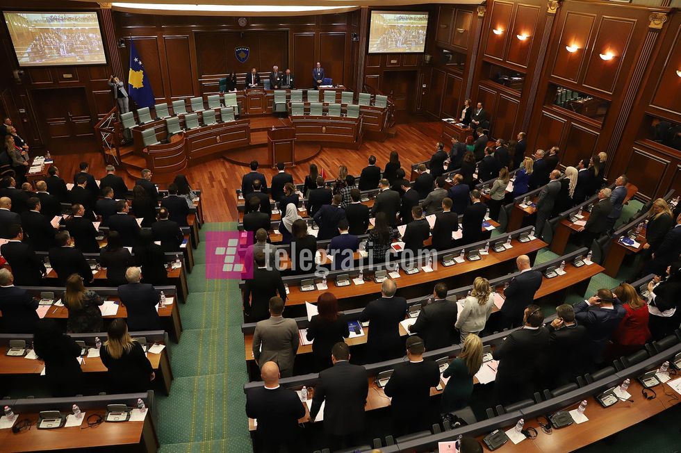 Seanca Konstituive e Kuvendit te Kosoves betimi i deputeteve foto Ridvan Slivova 61