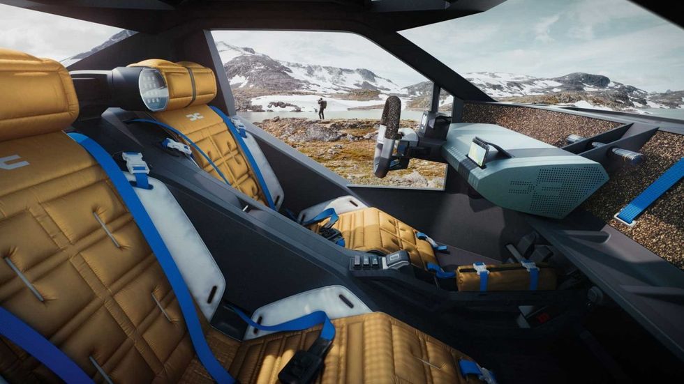 Seat covers can be used as sleeping bags.