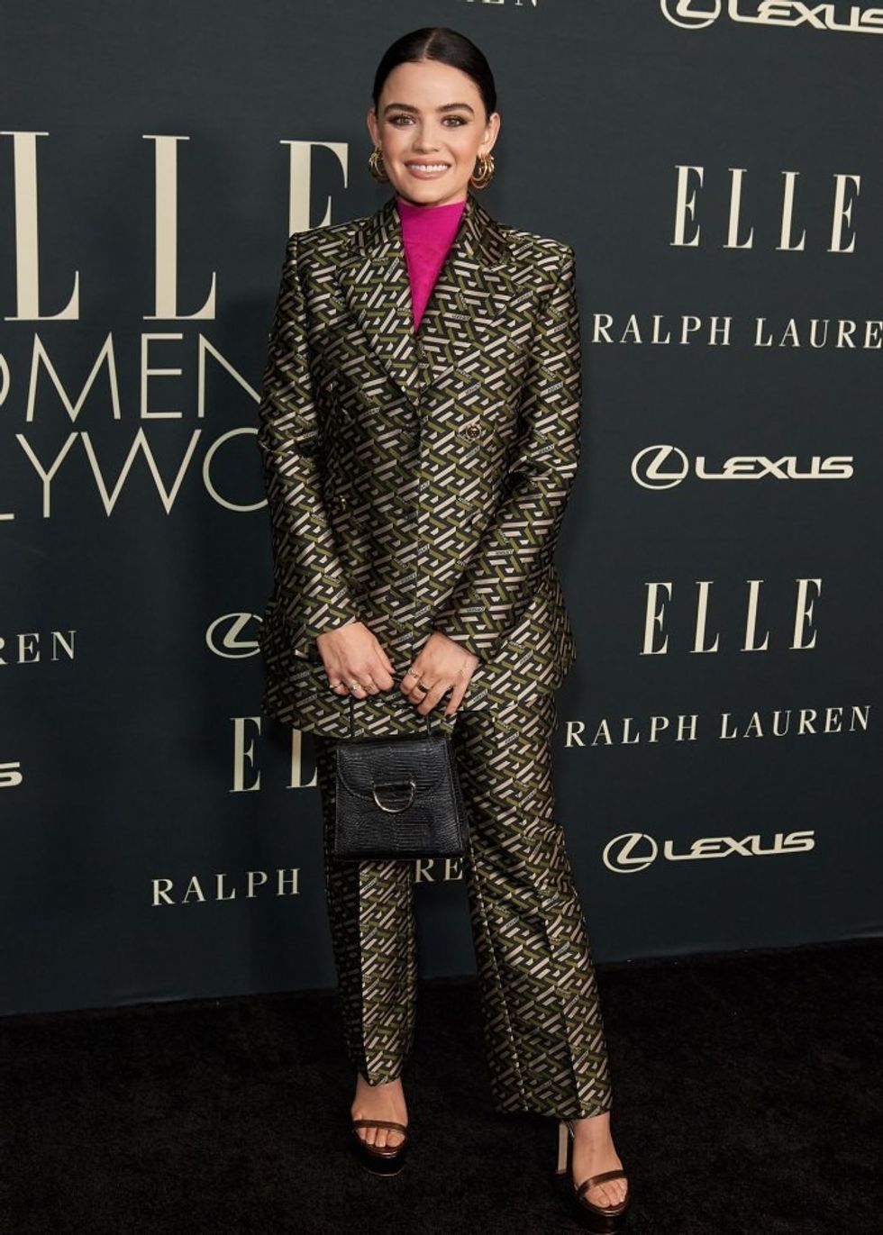 See What the Stars Wore to the Elle Women in Hollywood Celebration Lucy Hale