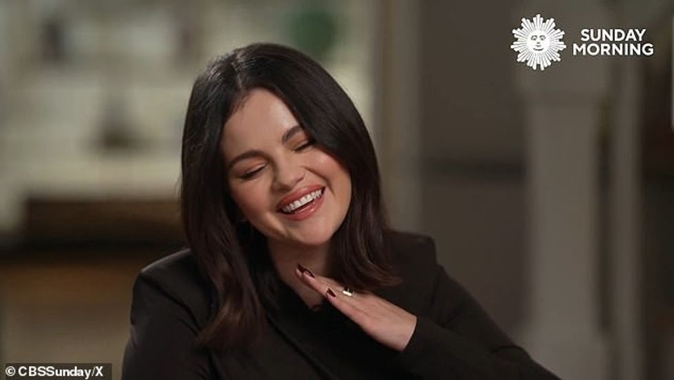 Selena continued, 'And have someone support me, encourage me, inspire me and motivate me. It brings me a joy'; the couple seen in October in L.A.