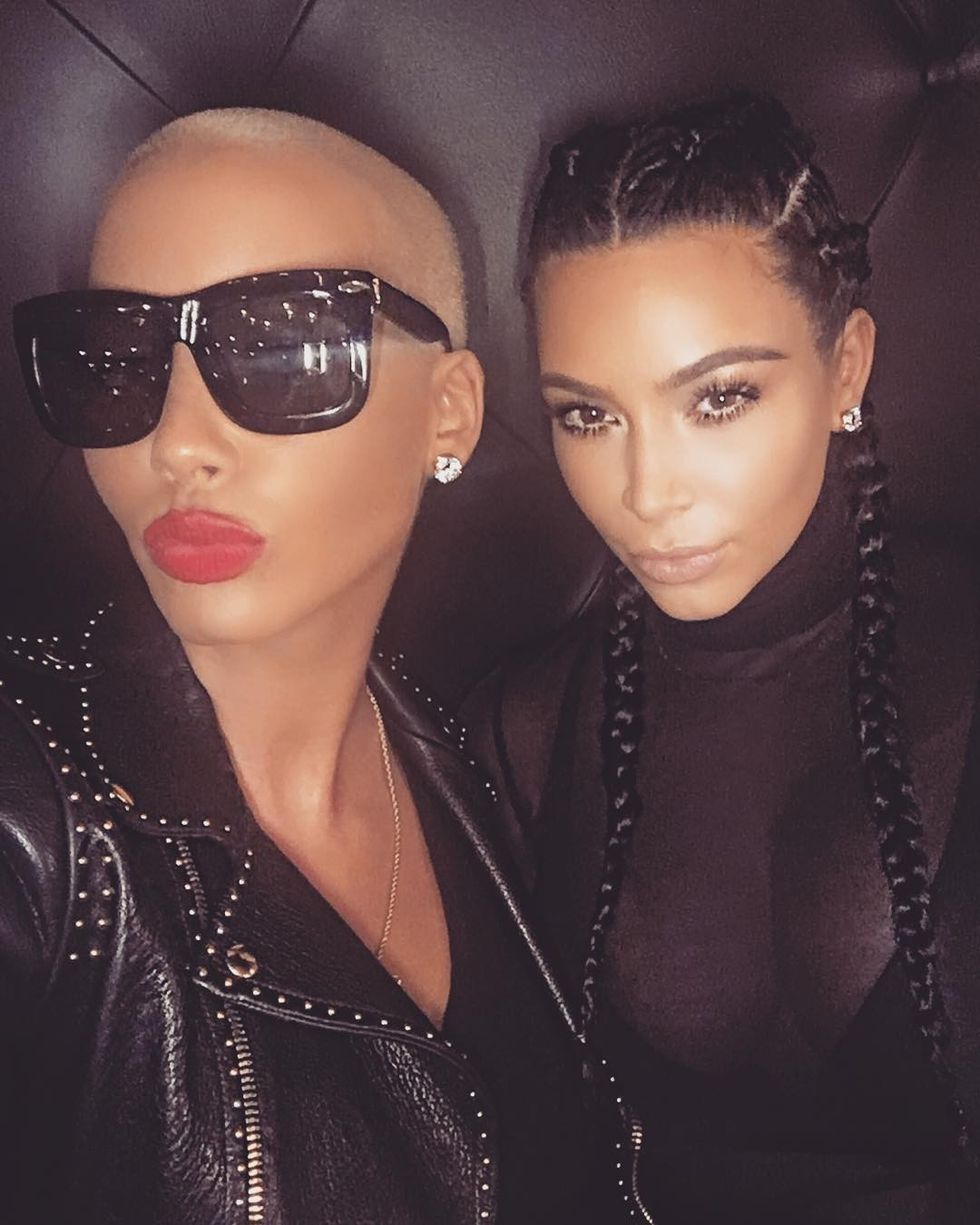 Selfie me Amber Rose më 2 shkurt