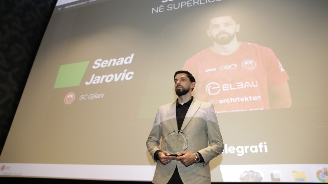 Senad Jarovic, "Sulmuesi më i mirë i vitit 2025" nga Telegrafi Sport Senad Jarovic,