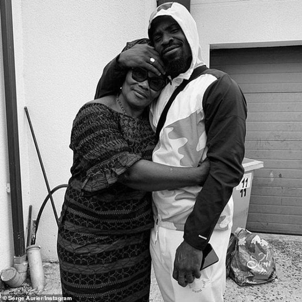 Serge Aurier has returned home to France to be with his family following his brother's death