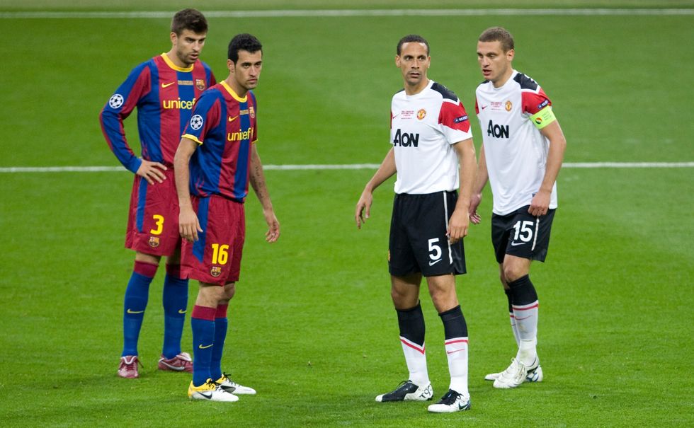Sergio Busquets left Rio Ferdinand thoroughly embarrassed with a comment during the 2011 Champions League final