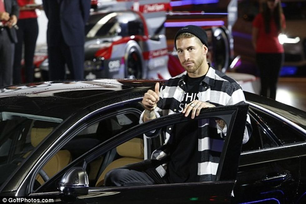 Sergio Ramos - Audi S8 plus 4.0 TFSi 605 CV - Çmimi: 160,570 euro.