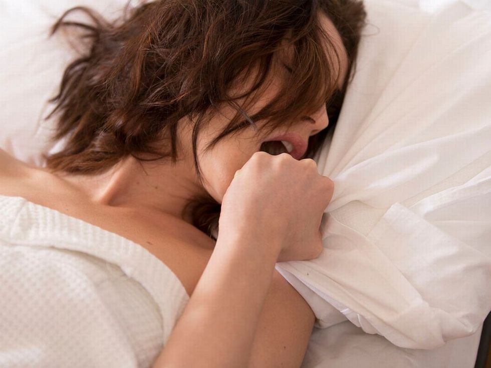 Sex toy records orgasms