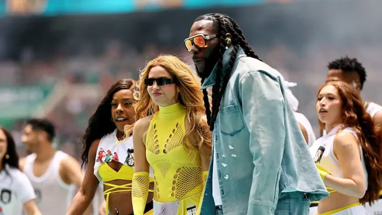 Shakira dhe Burna Boy ndezin atmosferën në ceremoninë hapëse të Kampionatit Botëror 2026 Shakira dhe Burna Boy ndezin atmosferën në ceremoninë hapëse të Kampionatit Botëror 2026