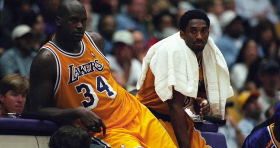 shaquille oneal kobe bryant