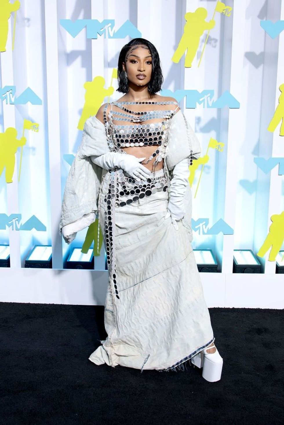 shenseea attends the 2022 mtv vmas at prudential center on news photo 1661734400