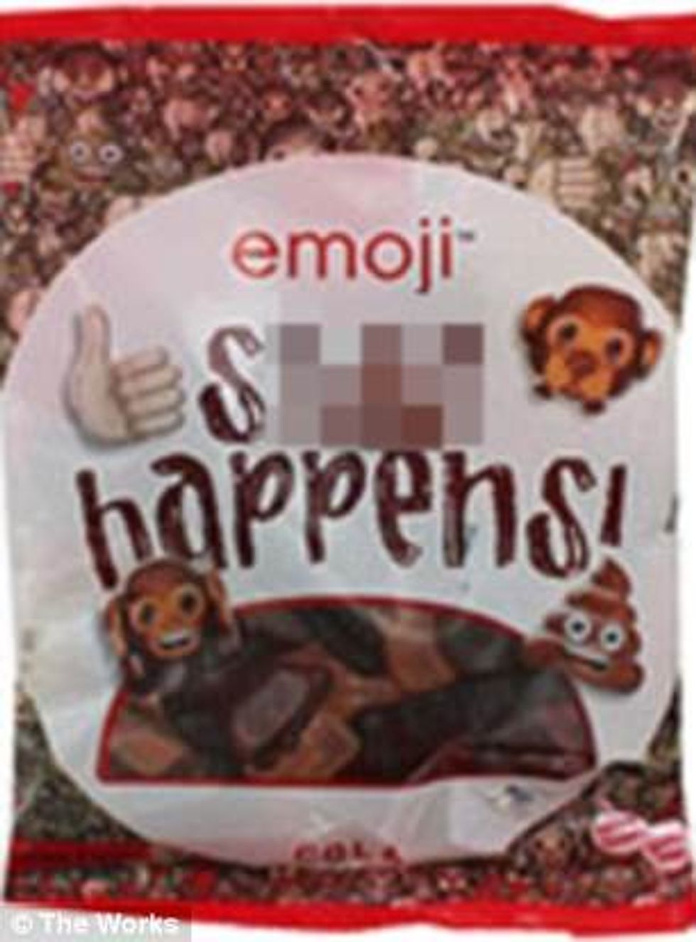 Sheqerka për fëmijë me forma të papërshtatshme dhe fjalë banale foto 2