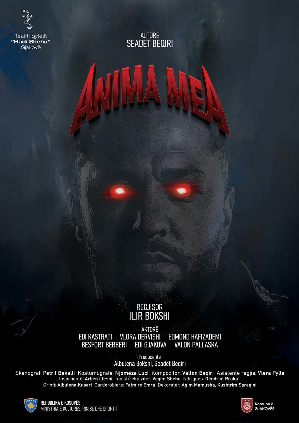 Shfaqja Anima Mea premiere ne Teatrin e Qytetit te Gjakoves Hadi Shehu