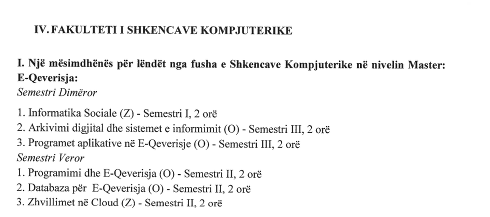 shkenca kompjuterike