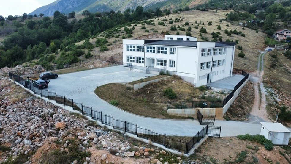 shkolla e re ne fshatin Pllanjane