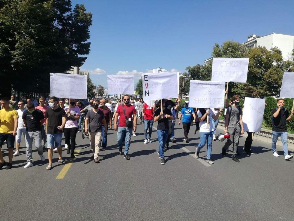shkupi protest