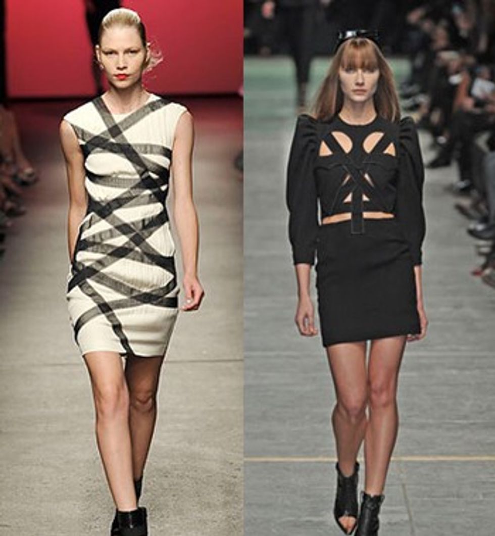 short bandage dress trend for spring summer 09