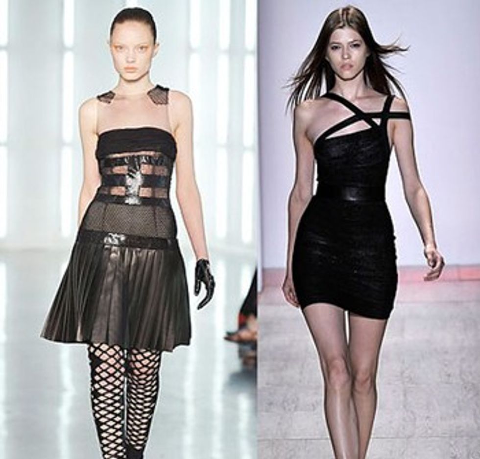short bandage dress trend for spring summer 2009