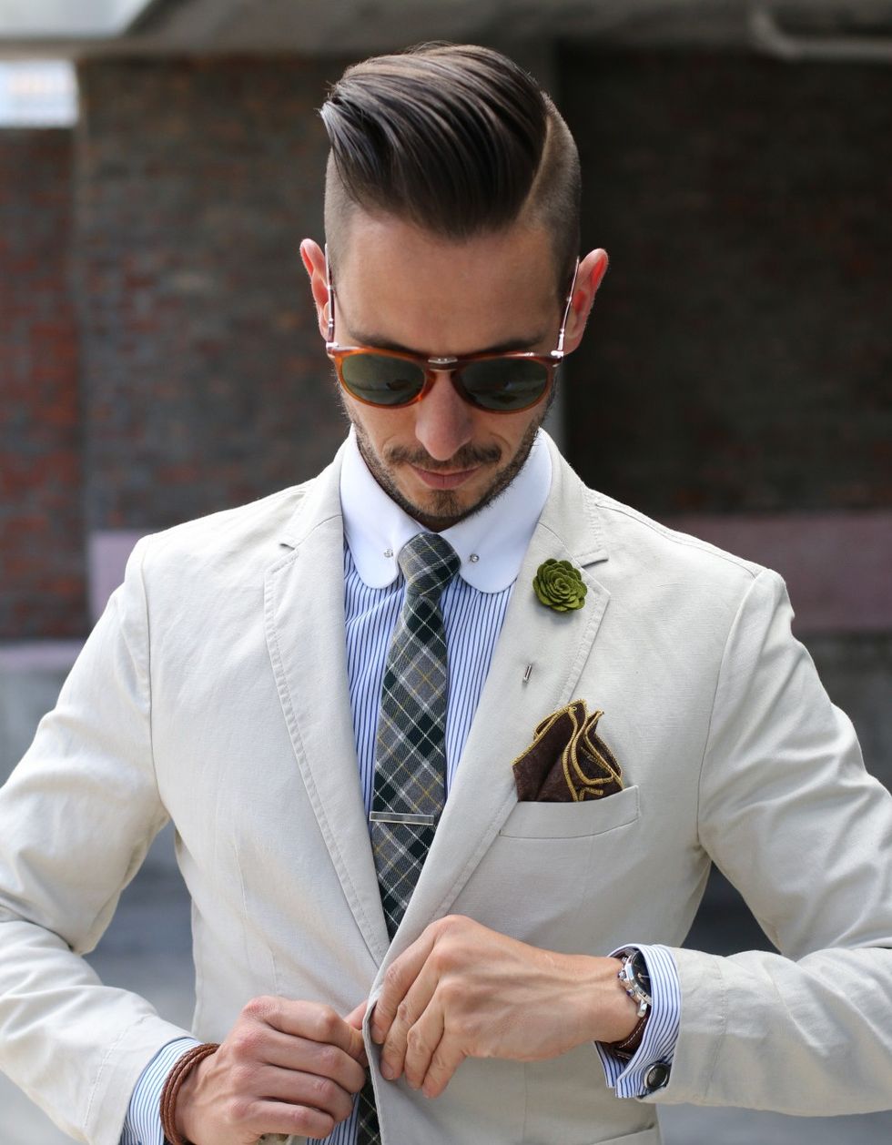 short simple silver tie clip trendhim