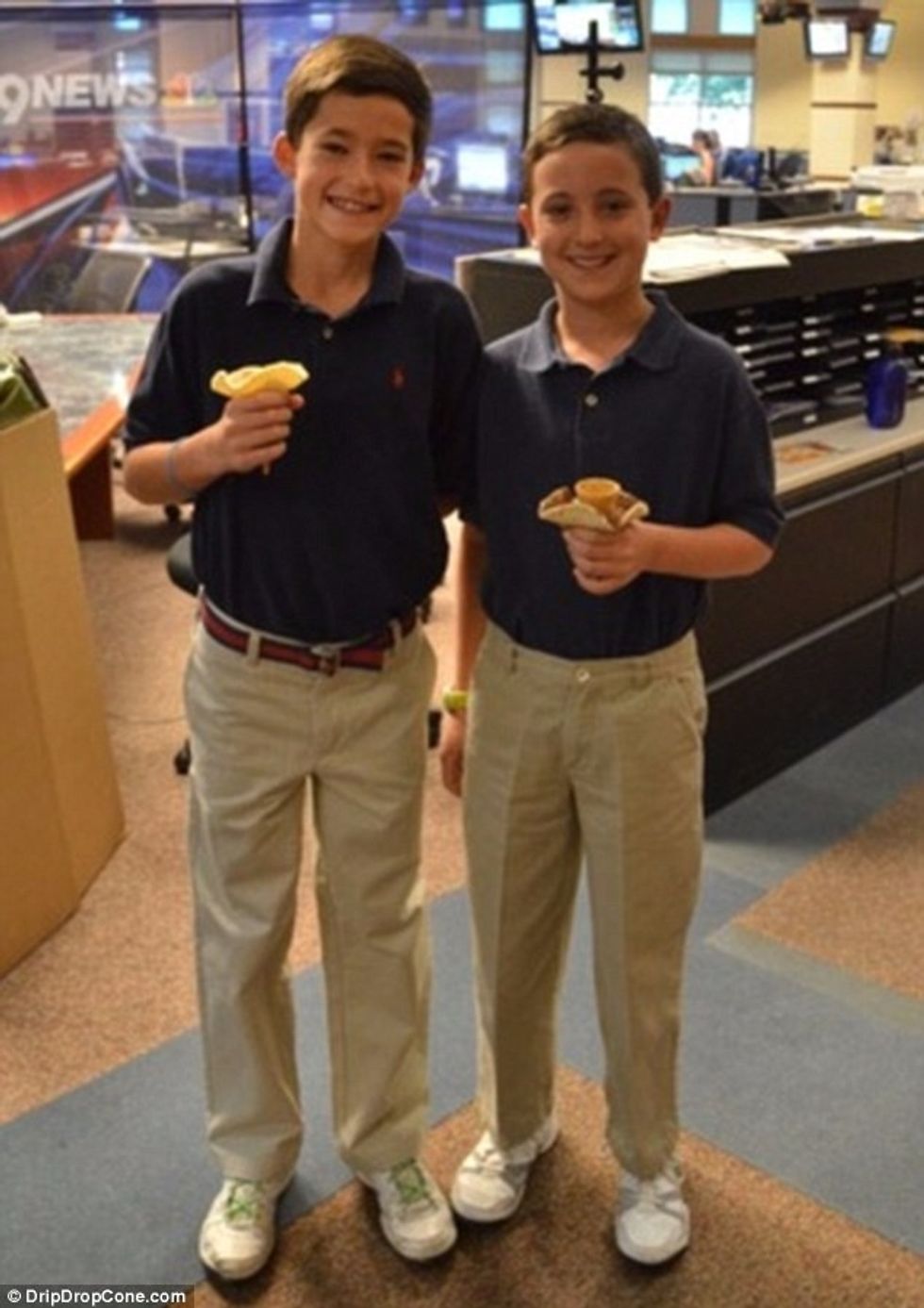 Shpërblehen adoleshentët që krijuan një bazë për të mos rrjedhur akullorja e shkrirë foto 2