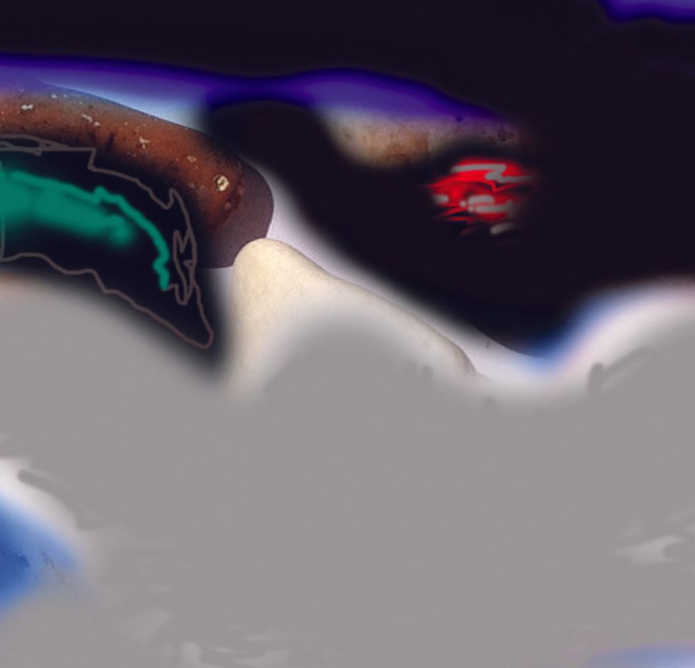 Shyqri Nimnai peizazh fantastik pikturë