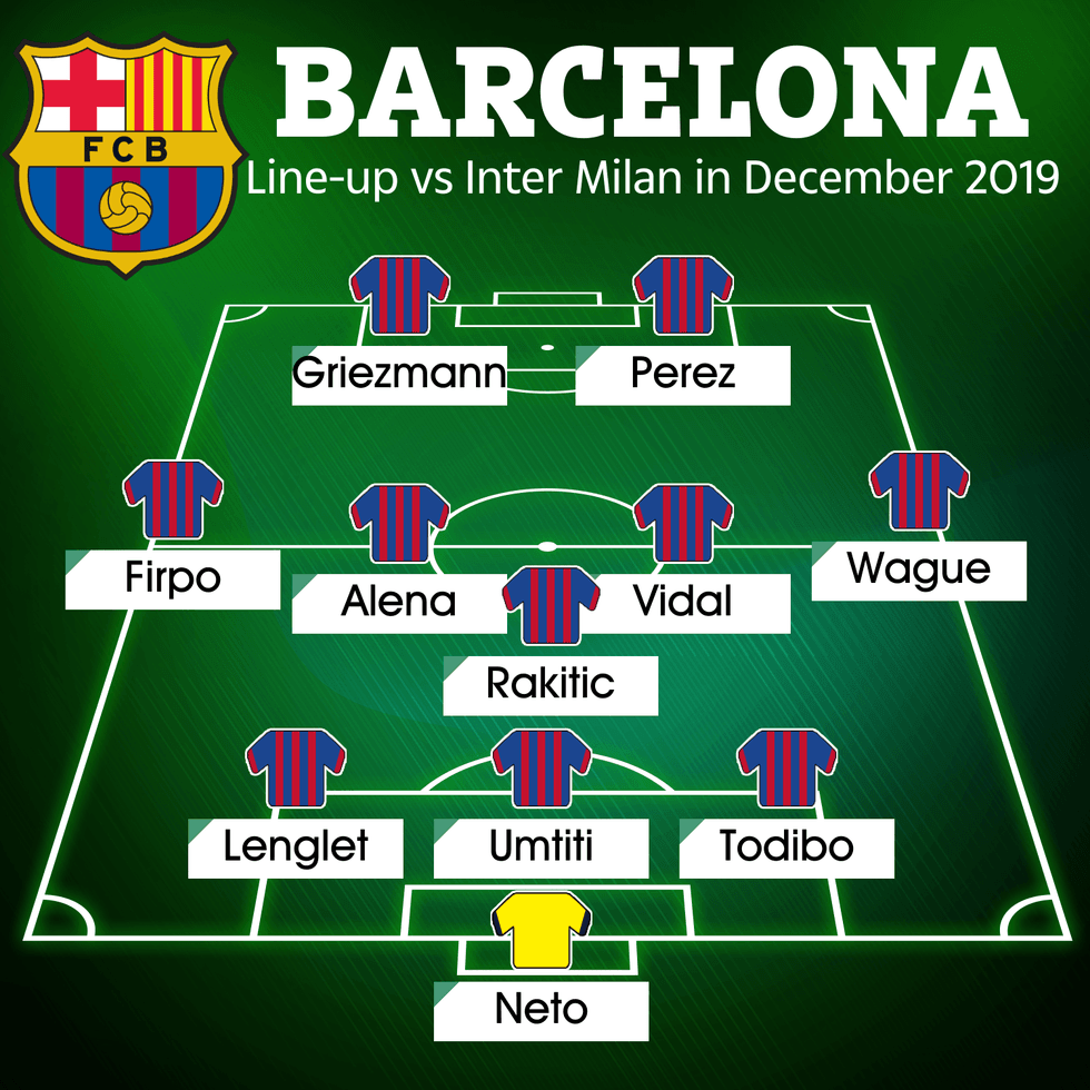 Si u rreshtua Barcelona herën e fundit që u përball me Interin në San Siro