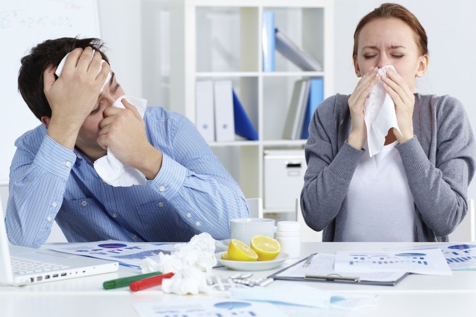 Sickness in an Office iStock 000051123866 Double 1