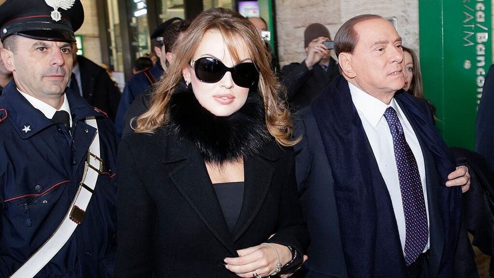 Silvio Berlusconi and Francesca Pascale 2 Reuters