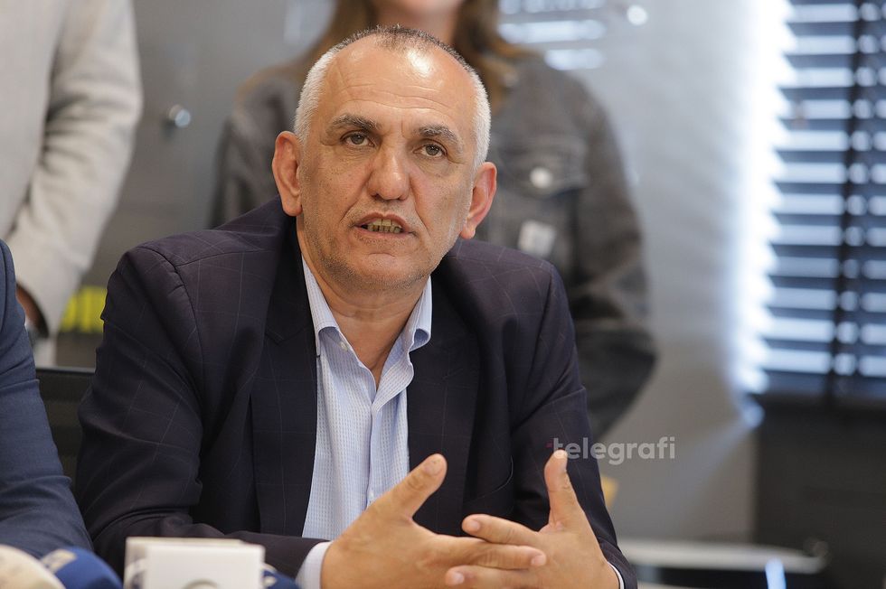 Skender Krasniqi, kryetar i Dhomu00ebs su00eb Tregtisu00eb