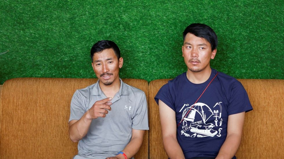 skynews gelje sherpa gelje 6174095