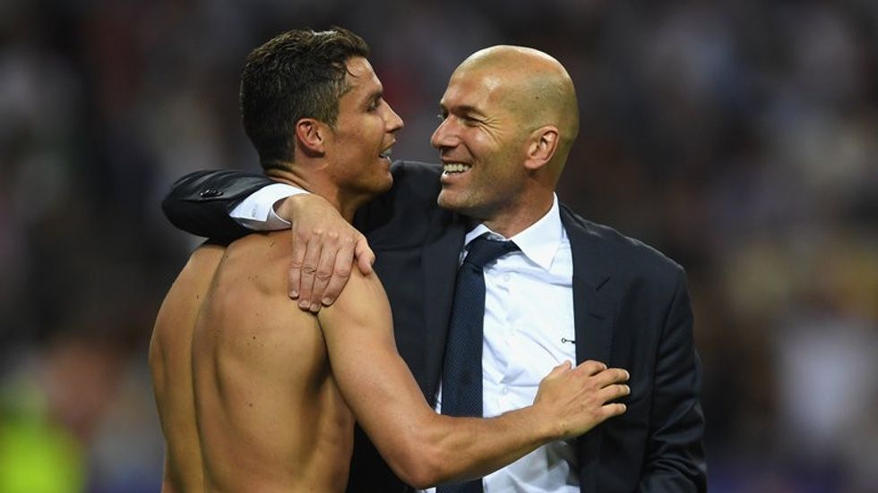 skysports ronaldo zinedine zidane real madrid cristiano 3825288