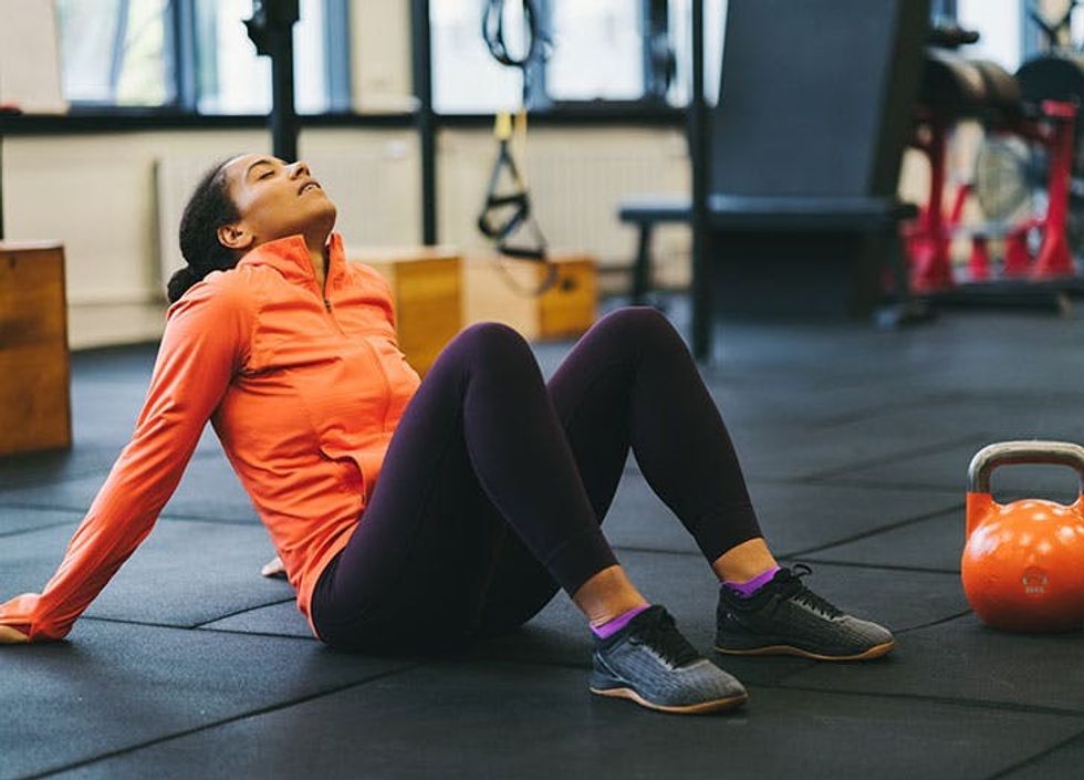 sleepy after workout