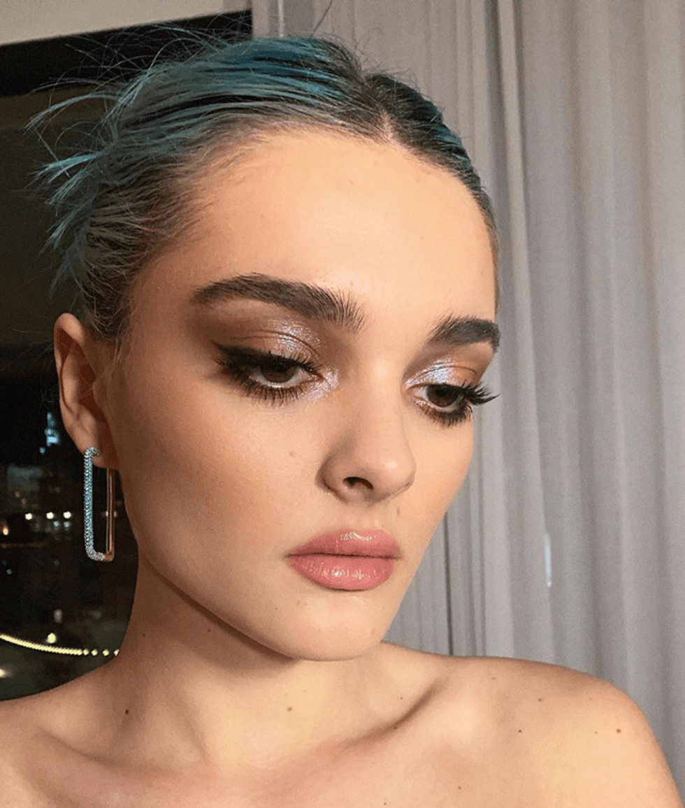 Smokey eye holografik