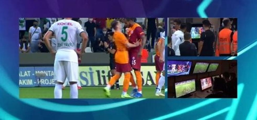 son dakika spor habrerleri giresunspor galatasaray macinda marcaodan kerem akturkogluna yumruk kirmizi kart gordu 1629145126862