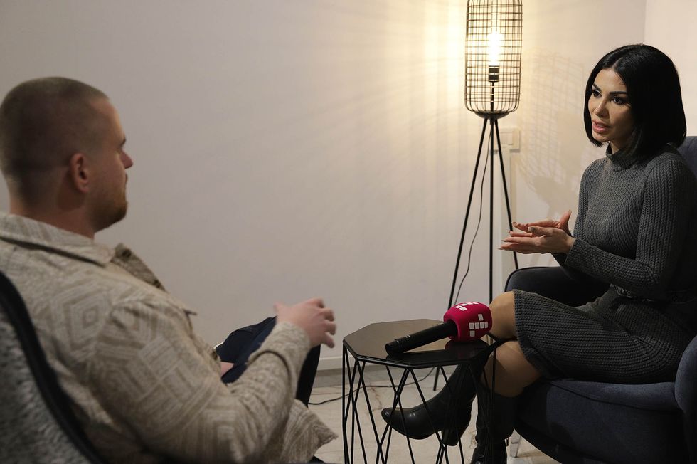 Soni Malaj interviste foto Ridvan Slivova 2