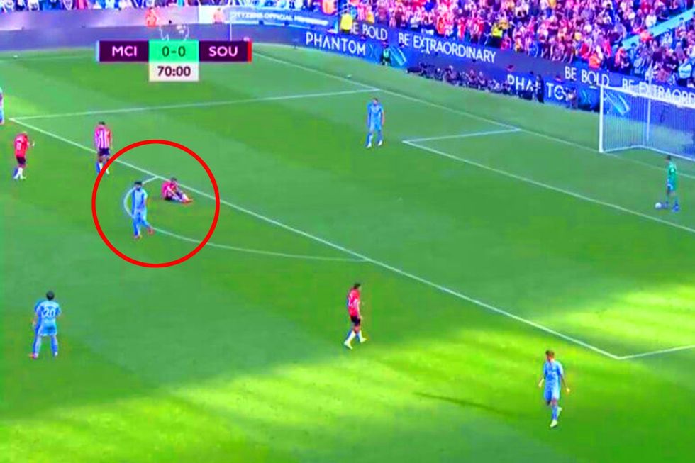 Southampton players have regularly gone down between the 60th and 70th minute