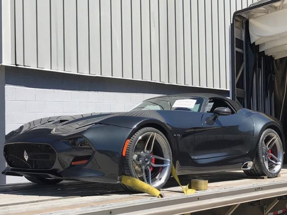 Spiunohet modeli i ri derisa po transmetohej per ne panairin e veturave foto 2