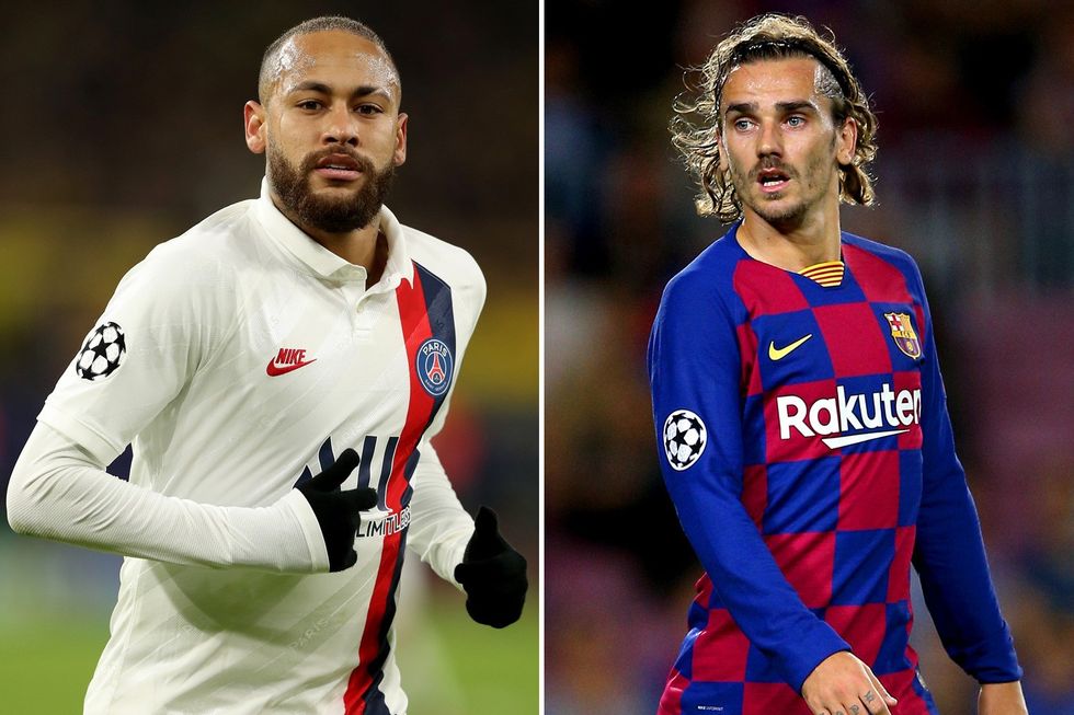 SPORT PREVIEW Griezmann Neymar 1