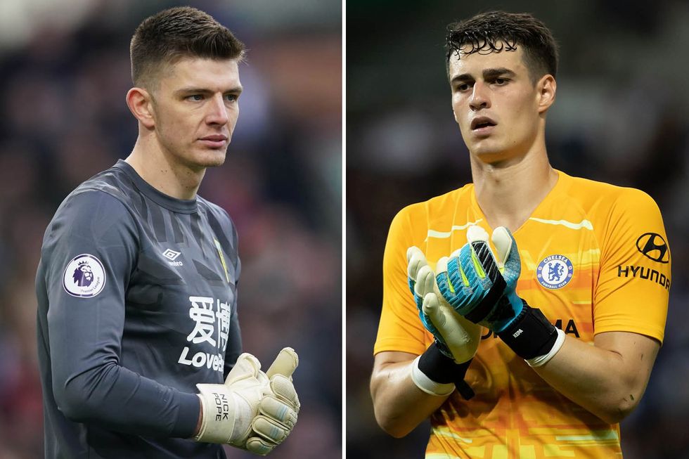 SPORT PREVIEW Kepa Arrizabalaga and Nick Pope