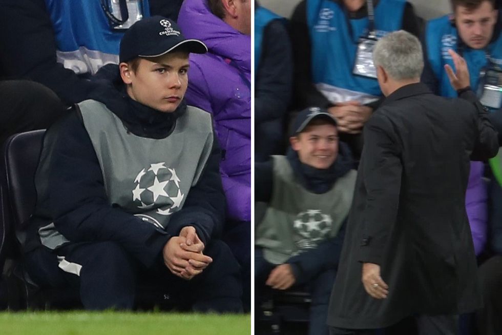 SPORT PREVIEW Mourinho Ball Boy